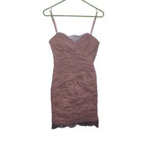 BCBG MaxAzria | Strapless Lace Dress